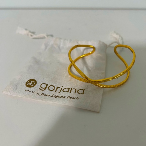 Gold Gorjana cuff bracelet